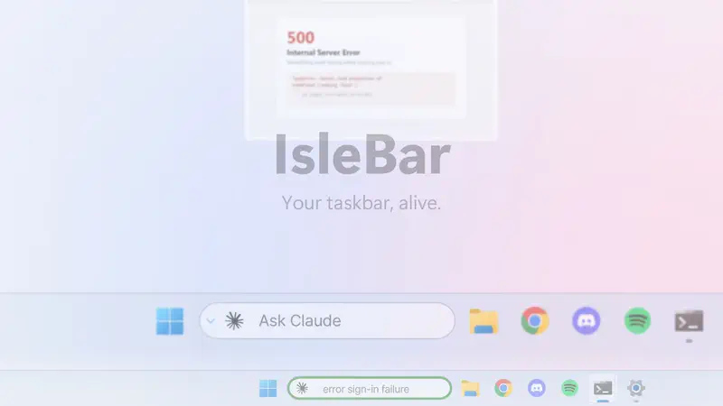 A screenshot dropped on the bar, attached to the question